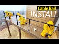 Cable Rail Install | Stainless Muzata Brand from Amazon.com
