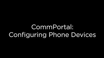 Configuring Your Phone on the CommPortal from Midco Hosted VoIP