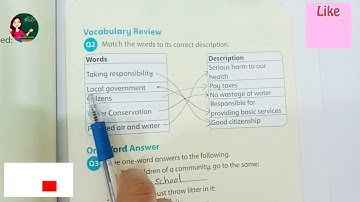 Amazing world book 3 unit 14 | The Role of the government and citizens | Book exercise Solved