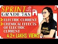 Electric Current Class 7 | Chemical Effects of Electric Current Class 8 | Sprint Science | Vedantu