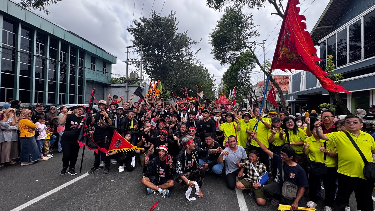 Metta Padma mengikuti kirab Bwee Gwee Hok Hien Bio 2026