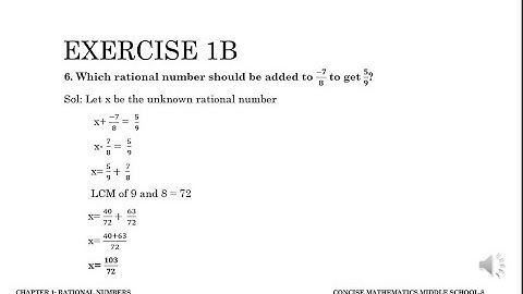 RATIONAL NUMBERS || MATHS WORD PROBLEMS