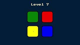 Simon Memory Game: coded by Dennis Barnes