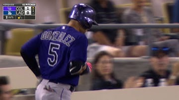 COL@LAD: CarGo drives in LeMahieu with the first run