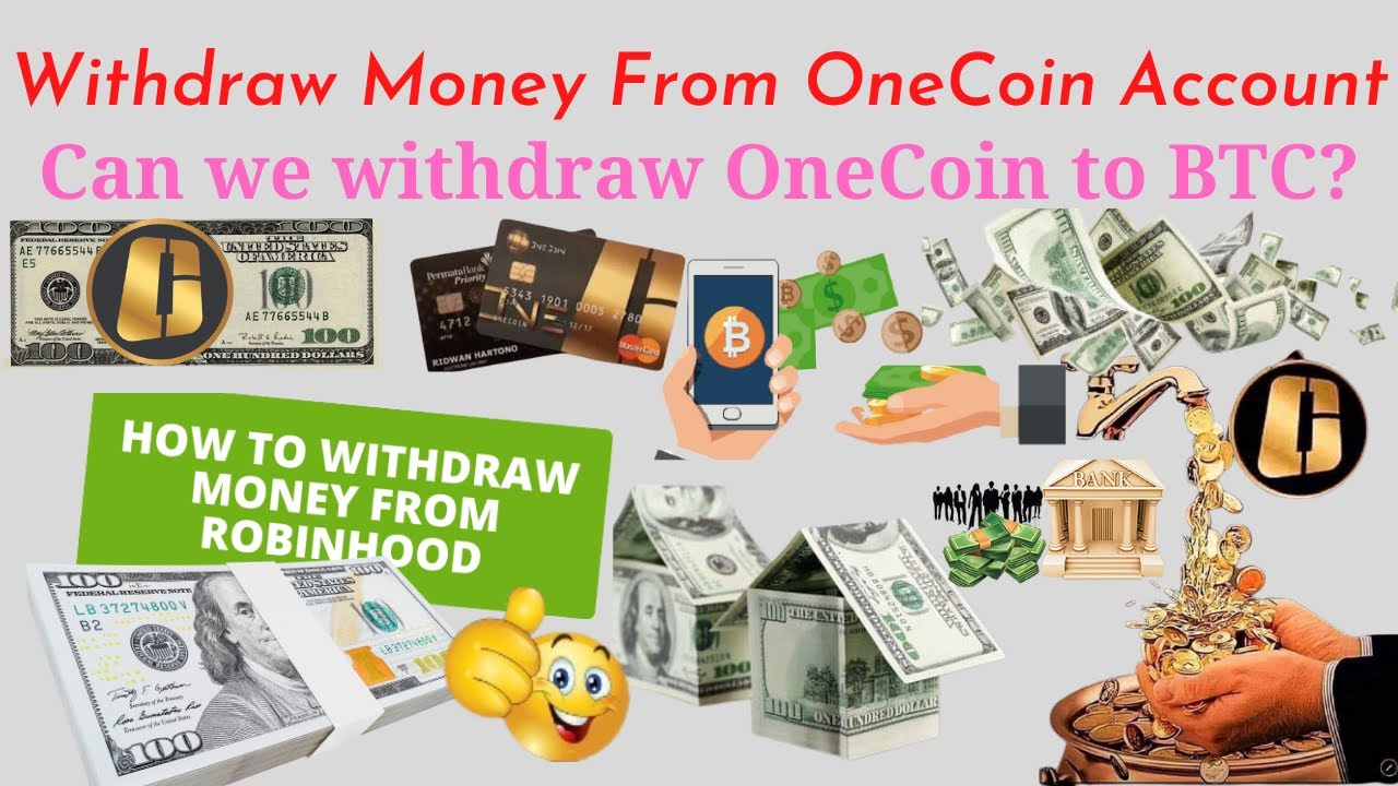 How to Withdraw Money From OneCoin Account