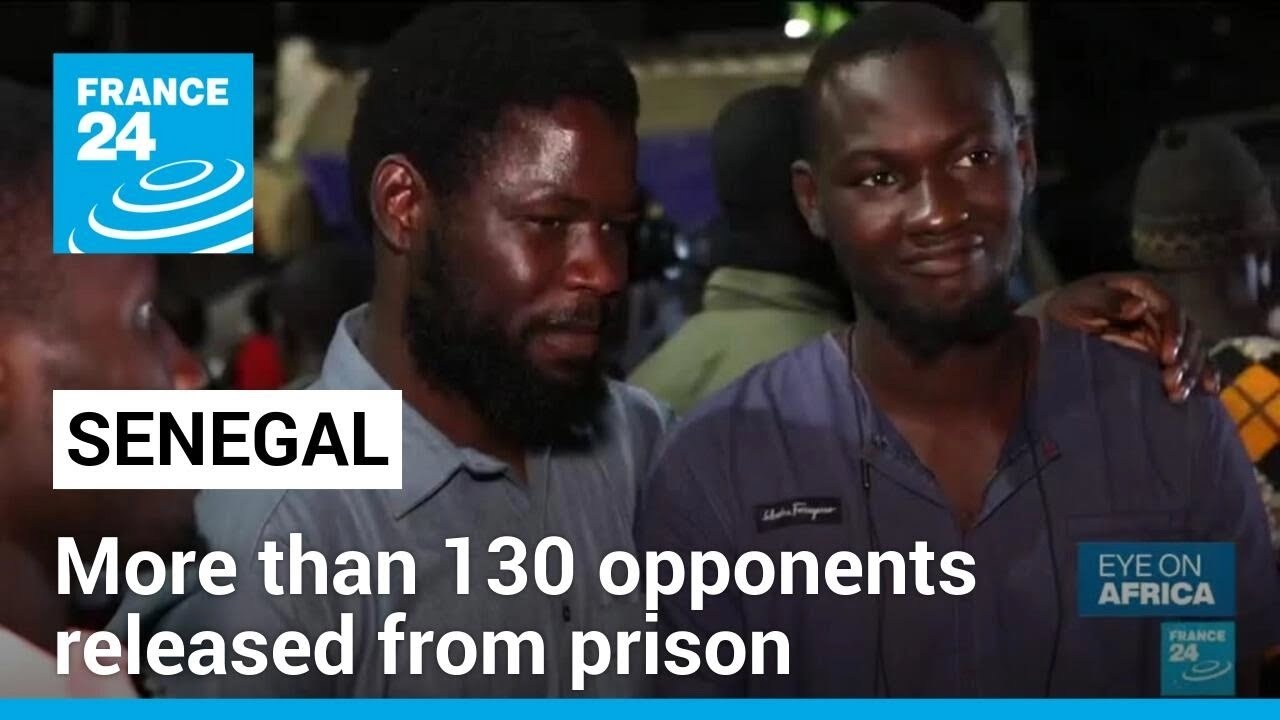 Senegal political crisis: More than 130 opponents released from prison • FRANCE 24 English