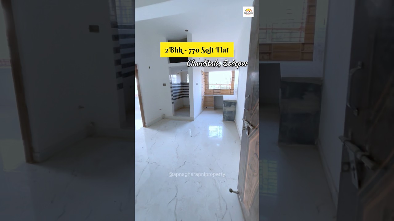 NEW 2 BHK FLAT FOR SALE IN SODEPUR | 770 SQFT | LOW PRICE FLAT | FLATS IN KOLKATA