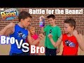Bro Vs Bro! Impossible Battle for Mighty Beanz! Ninja Kidz TV!