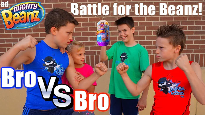 Bro Vs Bro! Impossible Battle for Mighty Beanz! Ninja Kidz TV! - DayDayNews