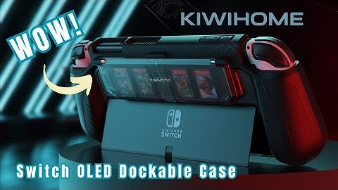 KIWIHOME NINTENDO SWITCH OLED DOCKABLE CASE | A must have case! 🔥 #nintendoswitch #kiwihome #gaming