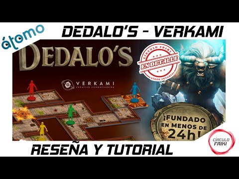⭕ DEDALO'S ? Reseña y Cómo se juega en detalle ? Proyecto en Verkami - Juegos de mesa - Átomo Games