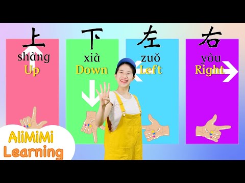 上下左右 方向⎮Learn about Left Right Up Down in Chinese⎮Learn about Directions in Chinese