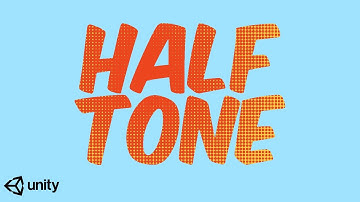 How to create a Halftone shader! - Unity Tutorial