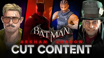 Cut Content & Beta Gameplay from Batman: Arkham Shadow