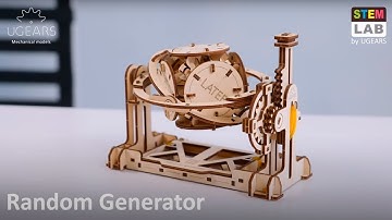 Random Generator: learn how it works | Ugears STEM-lab series