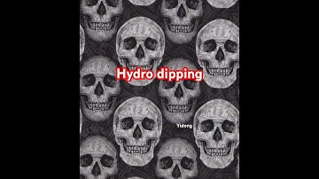 Best DIY hydro dipping Hydrographics #hydrodipping #watertransferprinting #art #diy #usa #japan