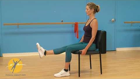 Sciatic nerve glide floss #1 seated