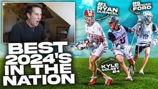 REACTING TO THE TOP 2024 LACROSSE RECRUITS!!