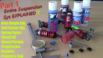 Entire Suspension System Explained For E REVO 2.0  Part 1