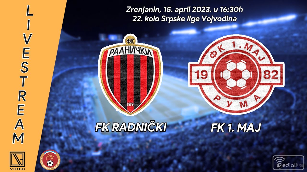 Zrenjanin Serbia Football FC Radnicki Zrenjanin-FC 1.May Ruma
