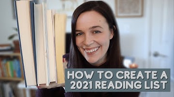 How to Create a 2021 Reading List - habits to improve your life