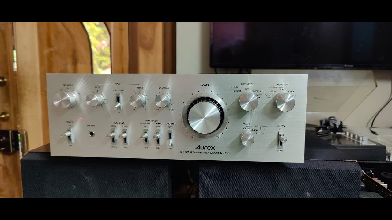 Only Audio # Aurex sb-730 75 Watts per channel with PHONO MC