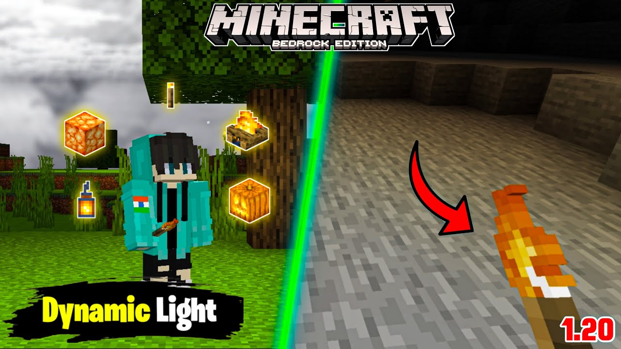 dynamic light mod mcpe 1.20  minecraft dynamic light mod 1.20