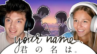 Showing my Little Sister her first Anime! Kimi no Na wa // Your Name Reaction!