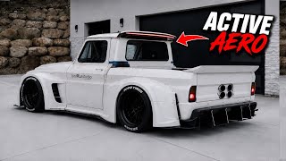 I Built Active Aerodynamics on my 1961 Wide Body C10 - Part 3