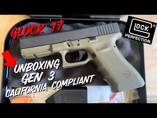 Unboxing a Gen 3 Glock 17(OD)California Compliant - YouTube