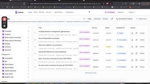 Investigation Flows | Doctor Droid AIOps Platform