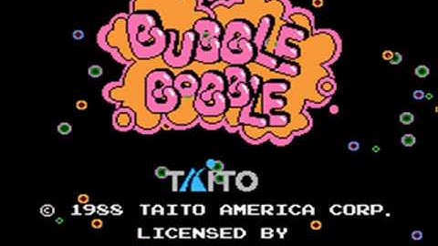 Bubble Bobble (NES) - Intro