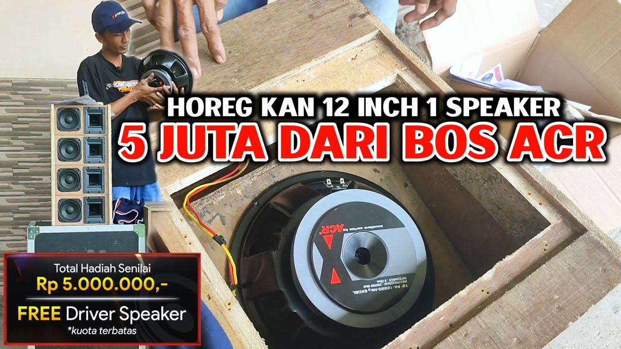 Hadiah 5 Juta Dari Bos ACR asal bisa HOREG kan 12 inch ACR EXCELLENT PA 12880 Mk3
