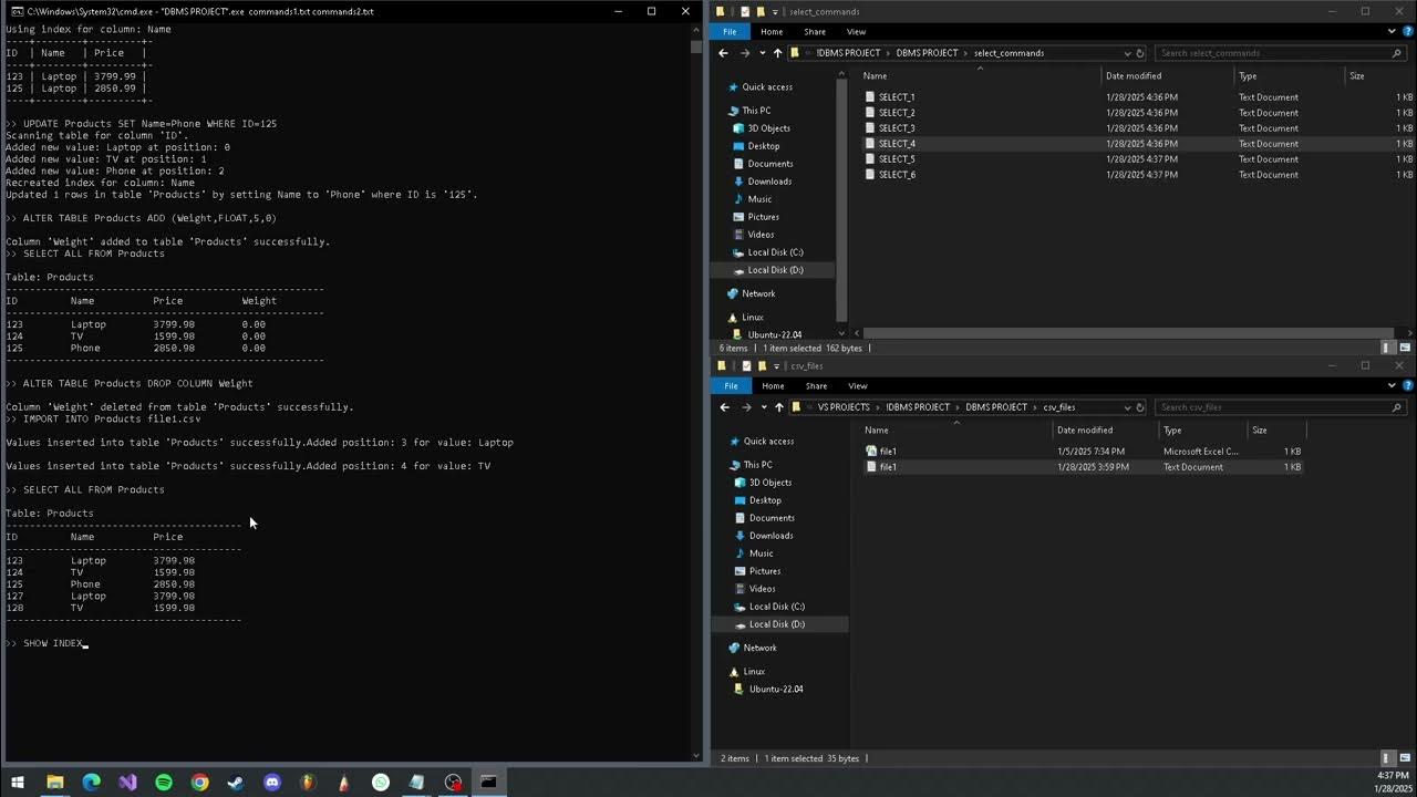 My SQLite Engine - Demo Video - YouTube