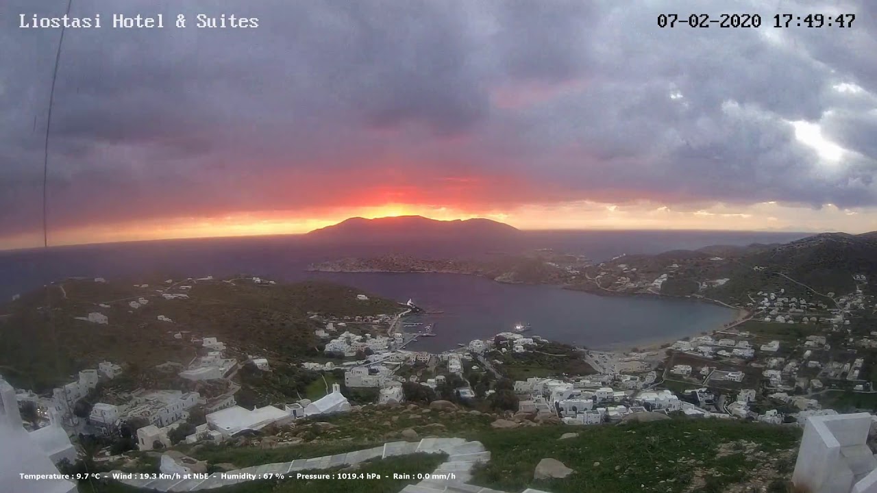 Ios Island Sunset Video: 07 Feb 2020 - YouTube