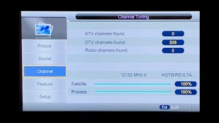How to Installation Satellite channel on #SONYtv screenshot 4