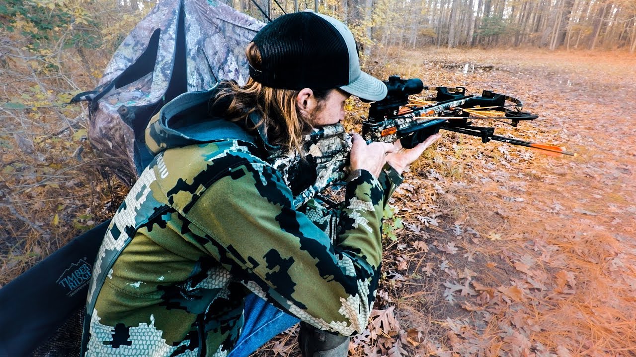Learning To Shoot A Crossbow From A Pro Hunting Guide YouTube