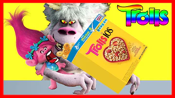 Dreamworks TROLLS Movie Poppy Eats Cheerios Part 2 - Bergens Chef Ellie Sparkles