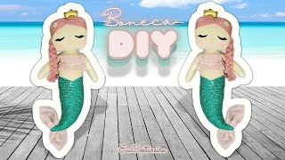 Como fazer boneca de pano sereia passo a passo 〰 DIY screenshot 5