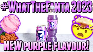 Fanta Purple Mystery Flavour Review #WhatTheFanta 2023 (ONLY ONE FLAVOUR)