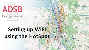 Setting up the ADS-B Feeder Image for WiFi, using the built-in hotspot #adsb #hotspot #setup