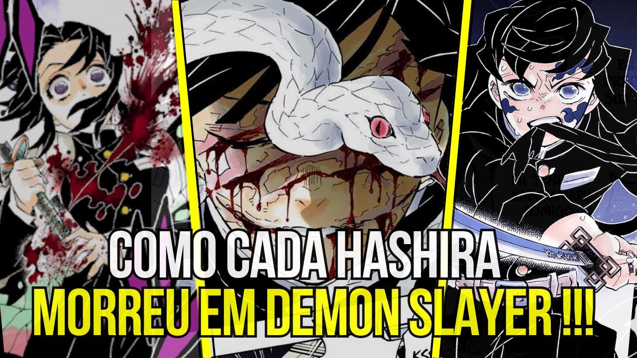 Demon Slayer: o destino de cada Hashira no final da série