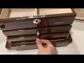 Watch box and Jewellery box from Orient Crown unboxing