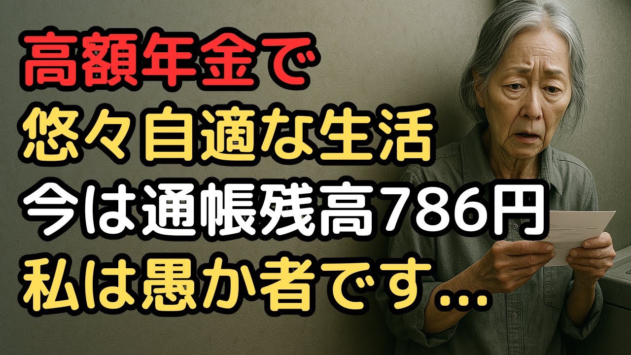 「年金だけで大丈夫」と信じた76歳の誤算。通帳を見た瞬間、凍りついた