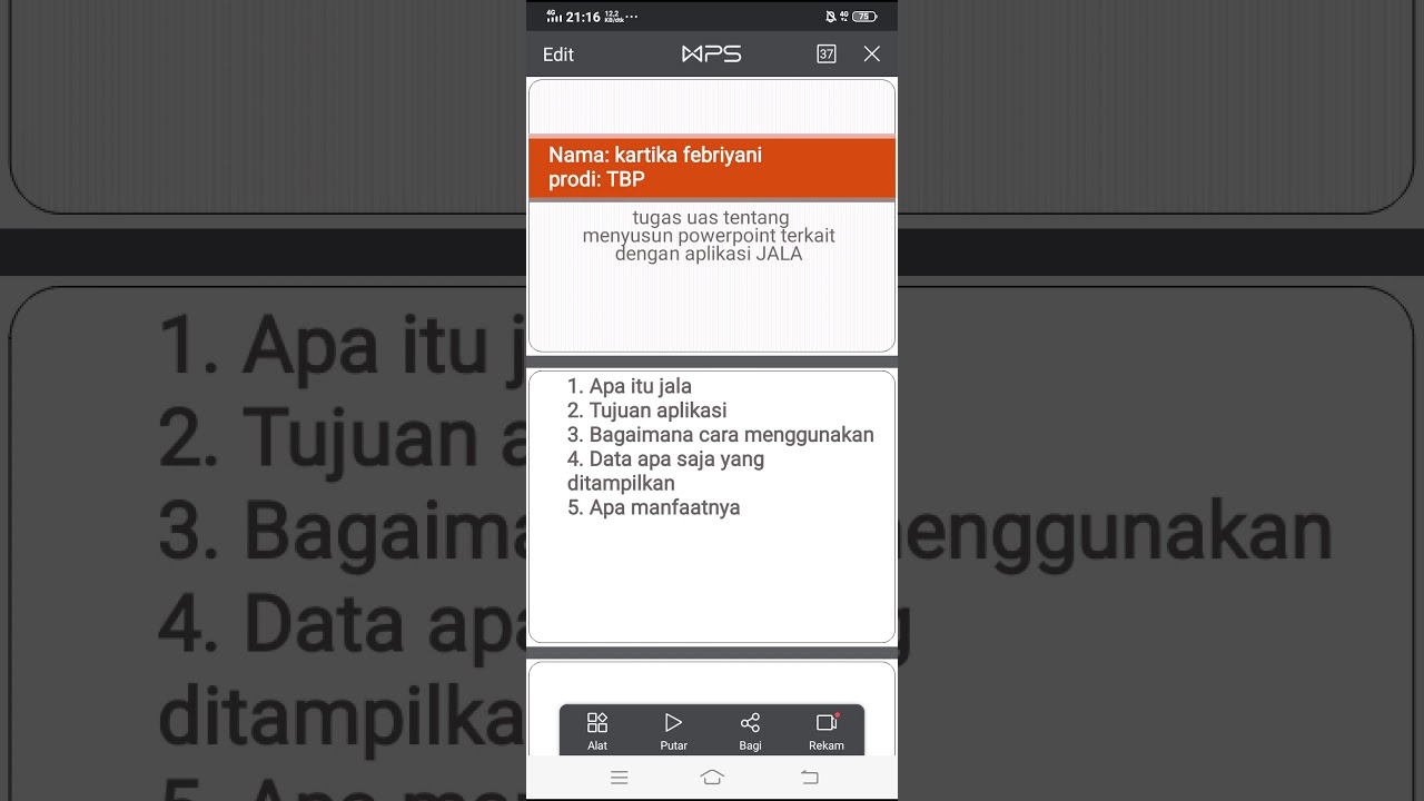 Uas Aplikasi Jala Kartika Youtube