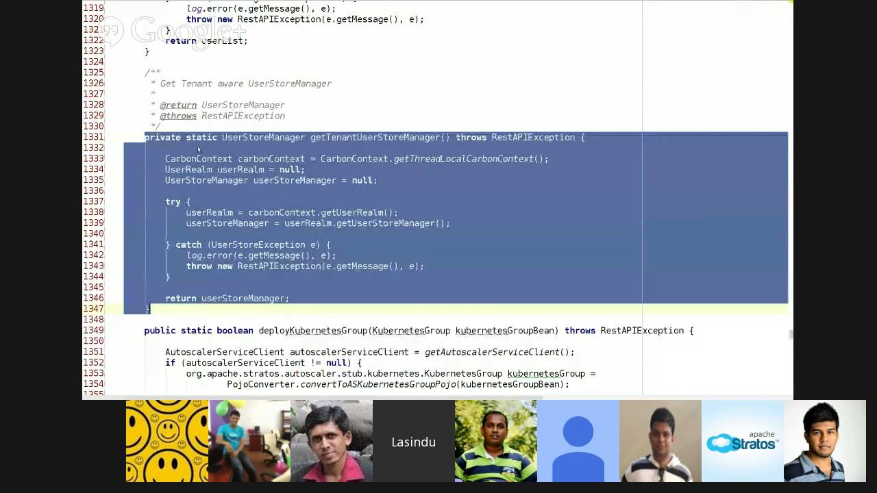 Apache Stratos 4.1.0 User Management and Permissions - Design and Code Review