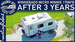 Winnebago Micro Minnie 1706FB After 3 Years Review of RV Travel and Camping 
