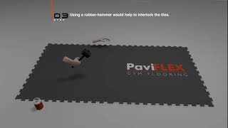 Interlocking Tiles Installation Guide by PaviFLEX Gym Flooring