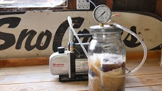 Stabilizing Sweet Gum Pods In A Mason Jar