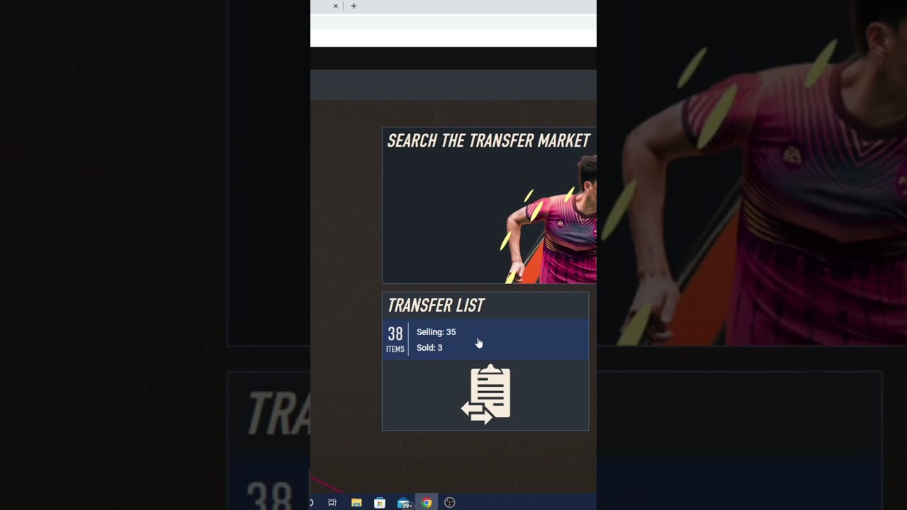 UNLIMITED Transfer List Space on FIFA 23 Web App! #shorts 